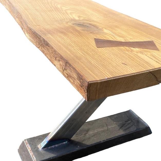 Table basse en châtaigner bois massif